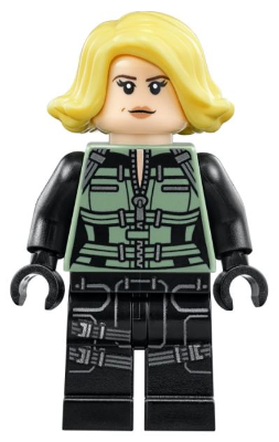 Black Widow (Blonde Hair, Infinity War) - LEGO Marvel Minifigure – The Brick Show Shop