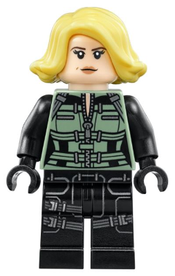 Black Widow (Blonde Hair, Infinity War) - LEGO Marvel Minifigure (2018)