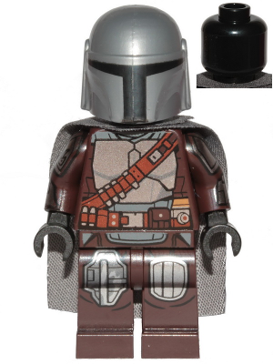 Mandalorian Beskar Armor w Cape LEGO Star Wars Minifigure