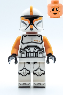 Clone Trooper Commander Episode 2 Printed Legs and Boots Yellow mark The Brick Show Shop