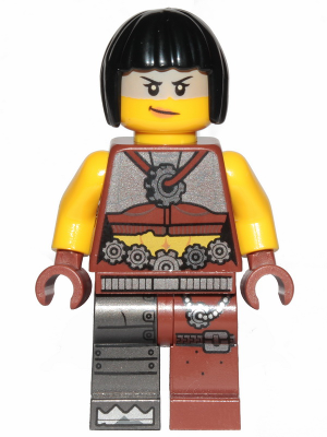 Sharkira (w/ Hair) - LEGO Movie 2 Minifigure (2019)