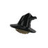 Black Witch/Wizard Hat w/ wig - Official LEGO® Part