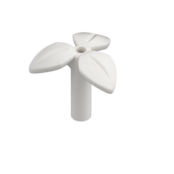 Plant, Stem with 3 Leaves (Small) - Official LEGO® Part