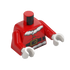 Red Santa Clause Torso w/ White Hands - Official LEGO® Part