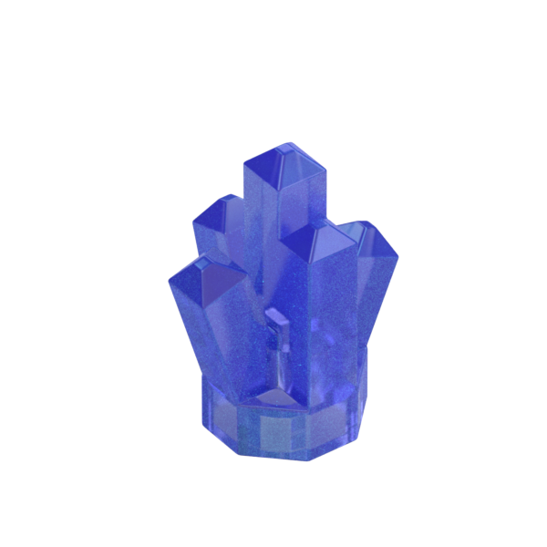 Rock 1 x 1 Crystal 5 Point - Official LEGO® Part