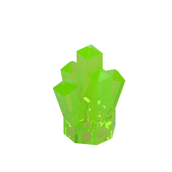 Rock 1 x 1 Crystal 5 Point - Official LEGO® Part