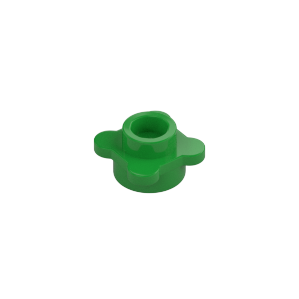 Plant, Round 1x1 w/ Flower Edge (4 Petals, Knobs) - Official LEGO® Part