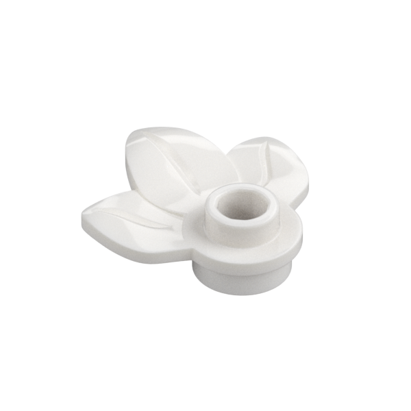 Plant Plate, Round 1 x 1 with 3 Leaves - Official LEGO® Part