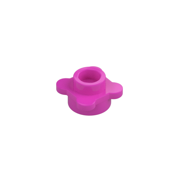 Plant, Round 1x1 w/ Flower Edge (4 Petals, Knobs) - Official LEGO® Part