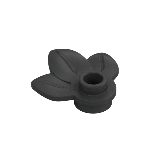 Plant Plate, Round 1 x 1 with 3 Leaves - Official LEGO® Part