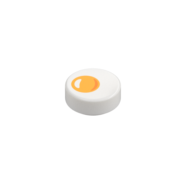 Fried Egg - Official LEGO® Part