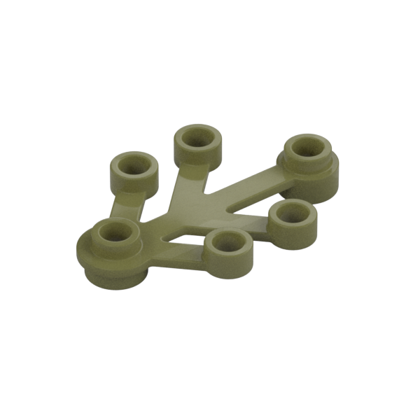 Plant Leaves, 4 x 3 Studs - Official LEGO® Part