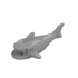 Shark (Medium Stone Gray) - Official LEGO® Part
