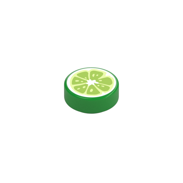 Lime Slice - Official LEGO® Part