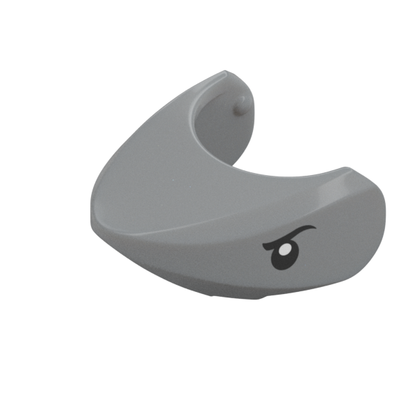 Shark (Medium Stone Gray) - Official LEGO® Part