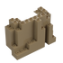 Rock, Panel 4 x 10 x 6 Rectangular (BURP) - Official LEGO® Part
