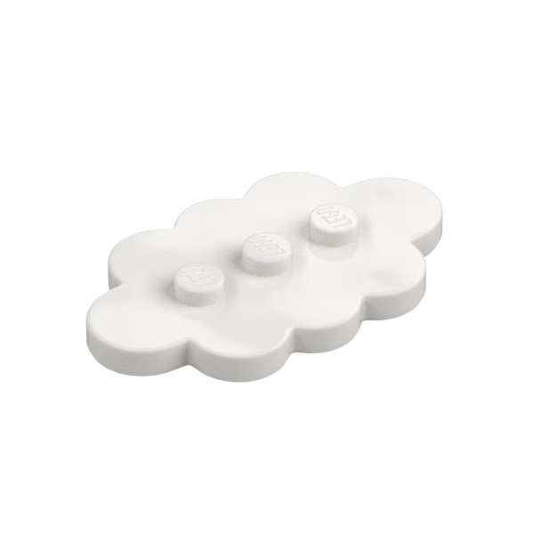 Tile, Modified 3 x 5 Cloud - Official LEGO® Part