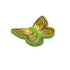 Butterfly Printed - Green Pattern - Official LEGO® Part