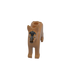 Dog (Brown, Alsatian with Black Eyes and Forehead) - Official LEGO® Part