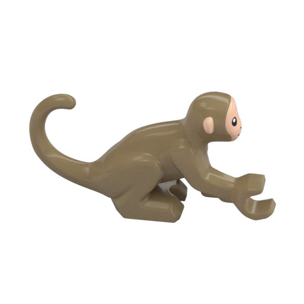 Monkey (Sand Yellow) - Official LEGO® Part