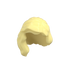 Hairpiece, Female Mid-Length with Part over Right Shoulder - Official LEGO® Part