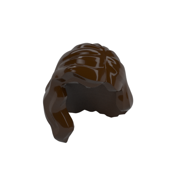 Hairpiece, Female Mid-Length with Part over Right Shoulder - Official LEGO® Part