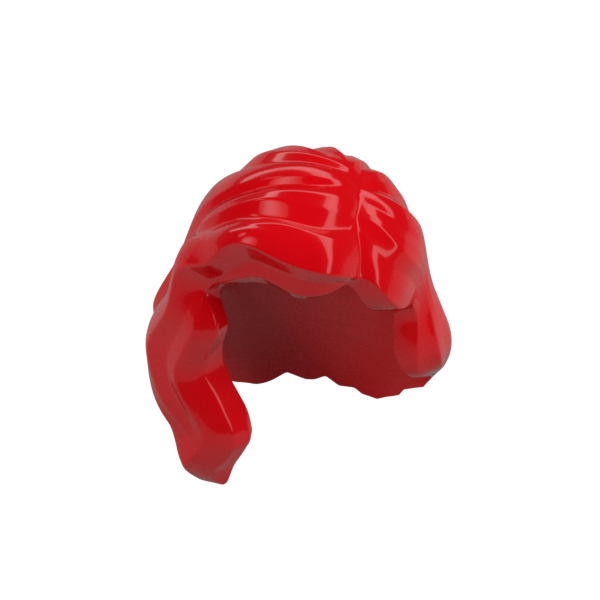 Hairpiece, Female Mid-Length with Part over Right Shoulder - Official LEGO® Part