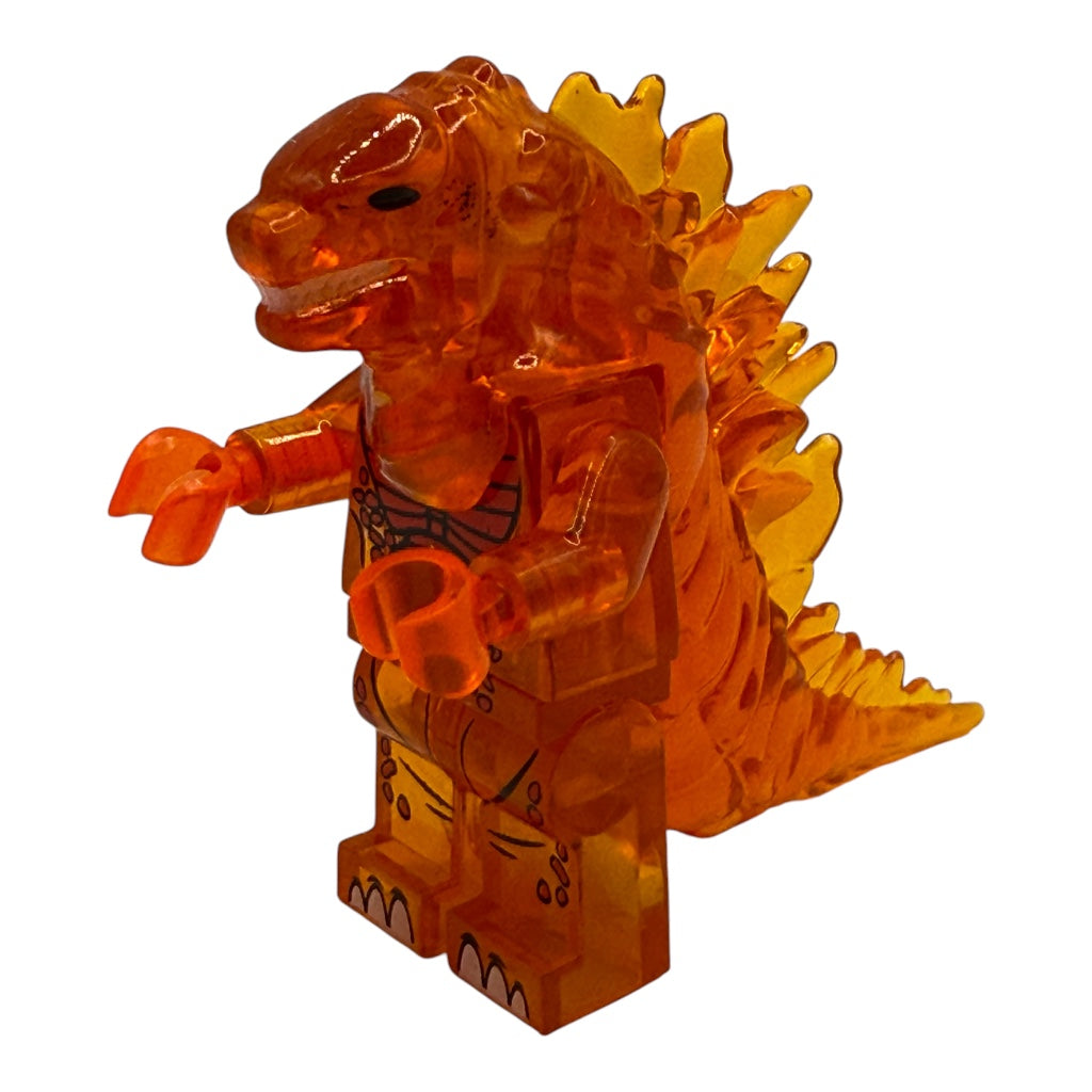 Trans-Orange Godzilla Minifig