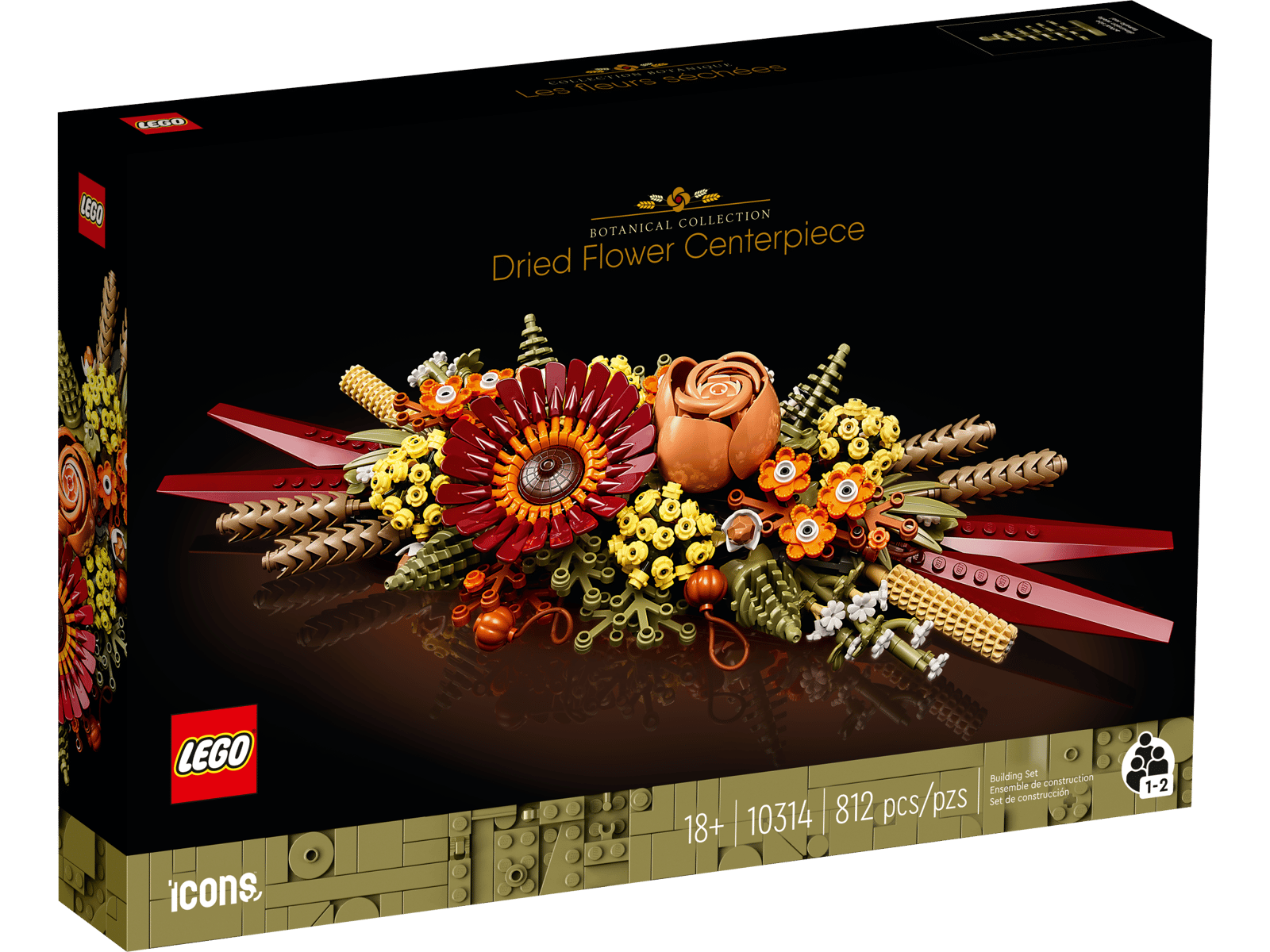 LEGO Botanical Dried Flower Centerpiece Set (10314)