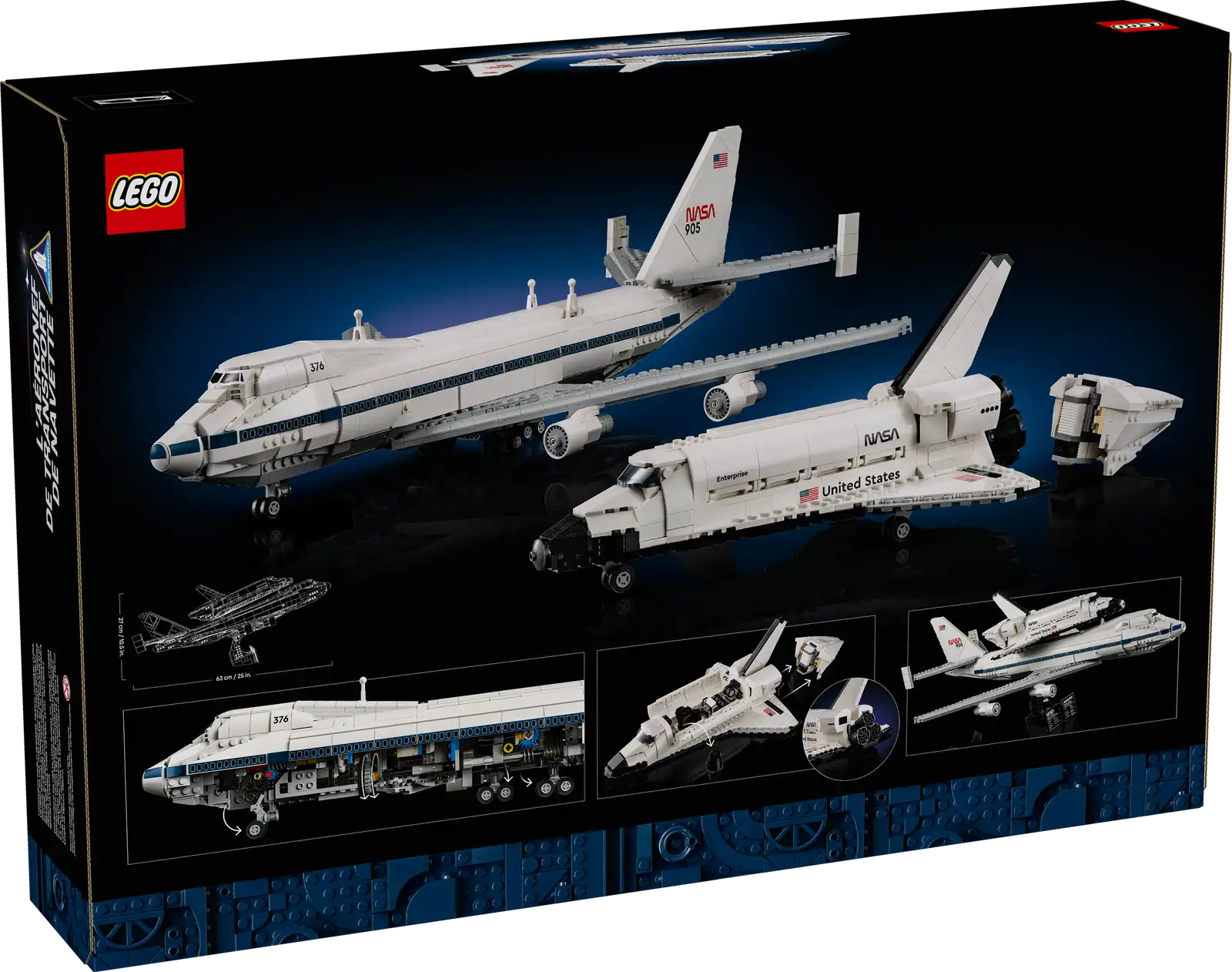 LEGO Icons Shuttle Carrier Aircraft Set (10360)