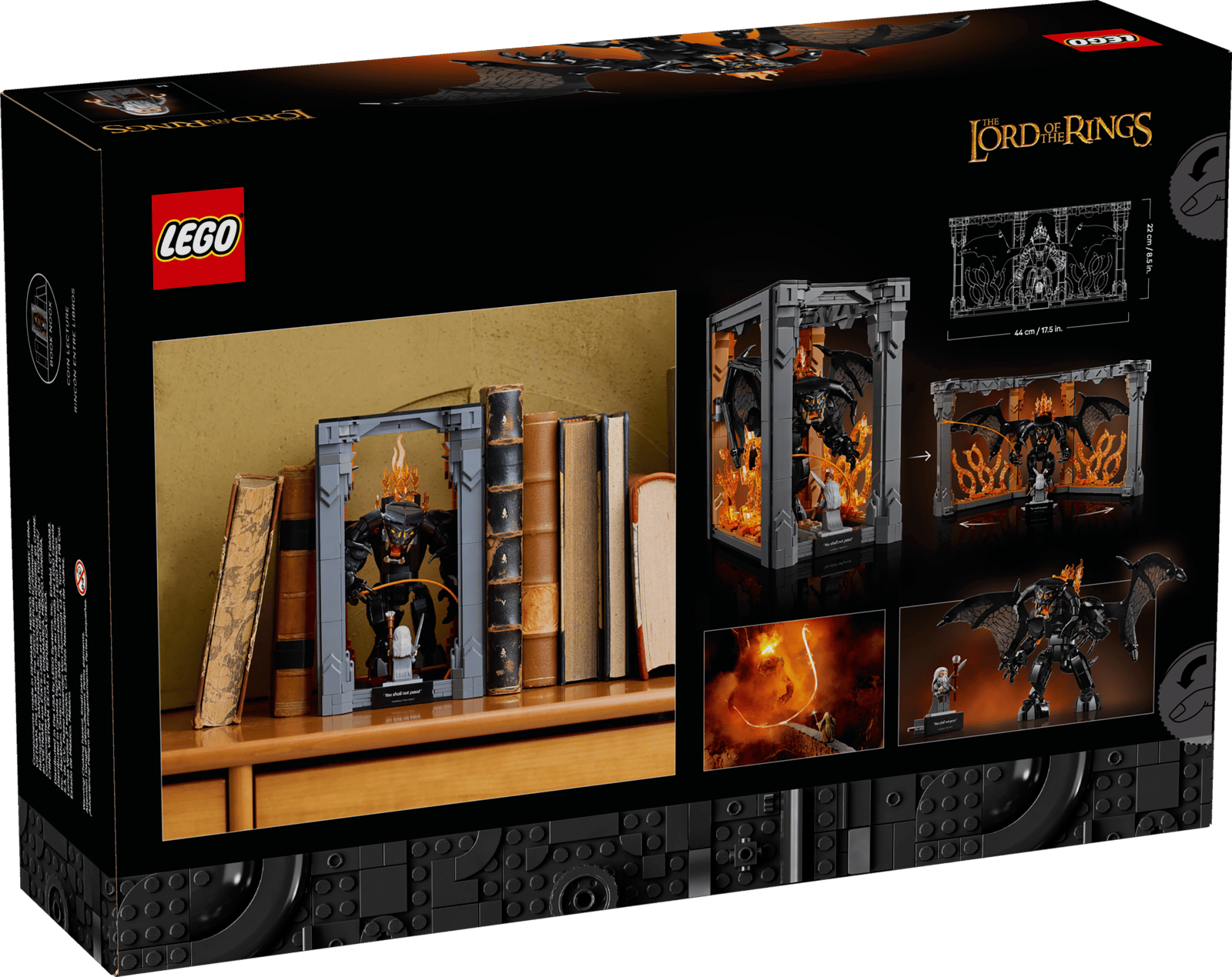 LEGO The Lord of the Rings Balrog™ Book Nook Set (10367)