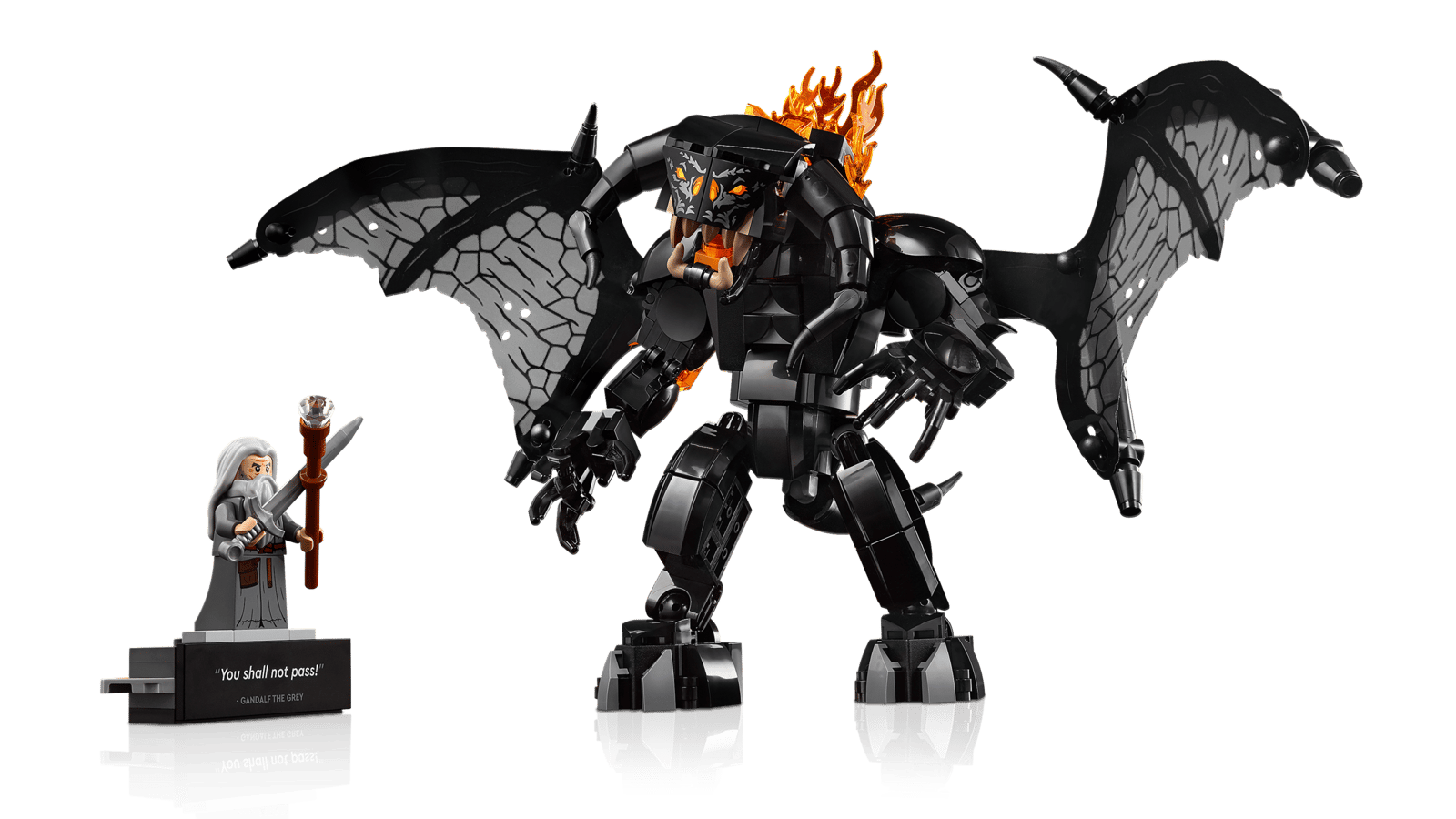 LEGO The Lord of the Rings Balrog™ Book Nook Set (10367)