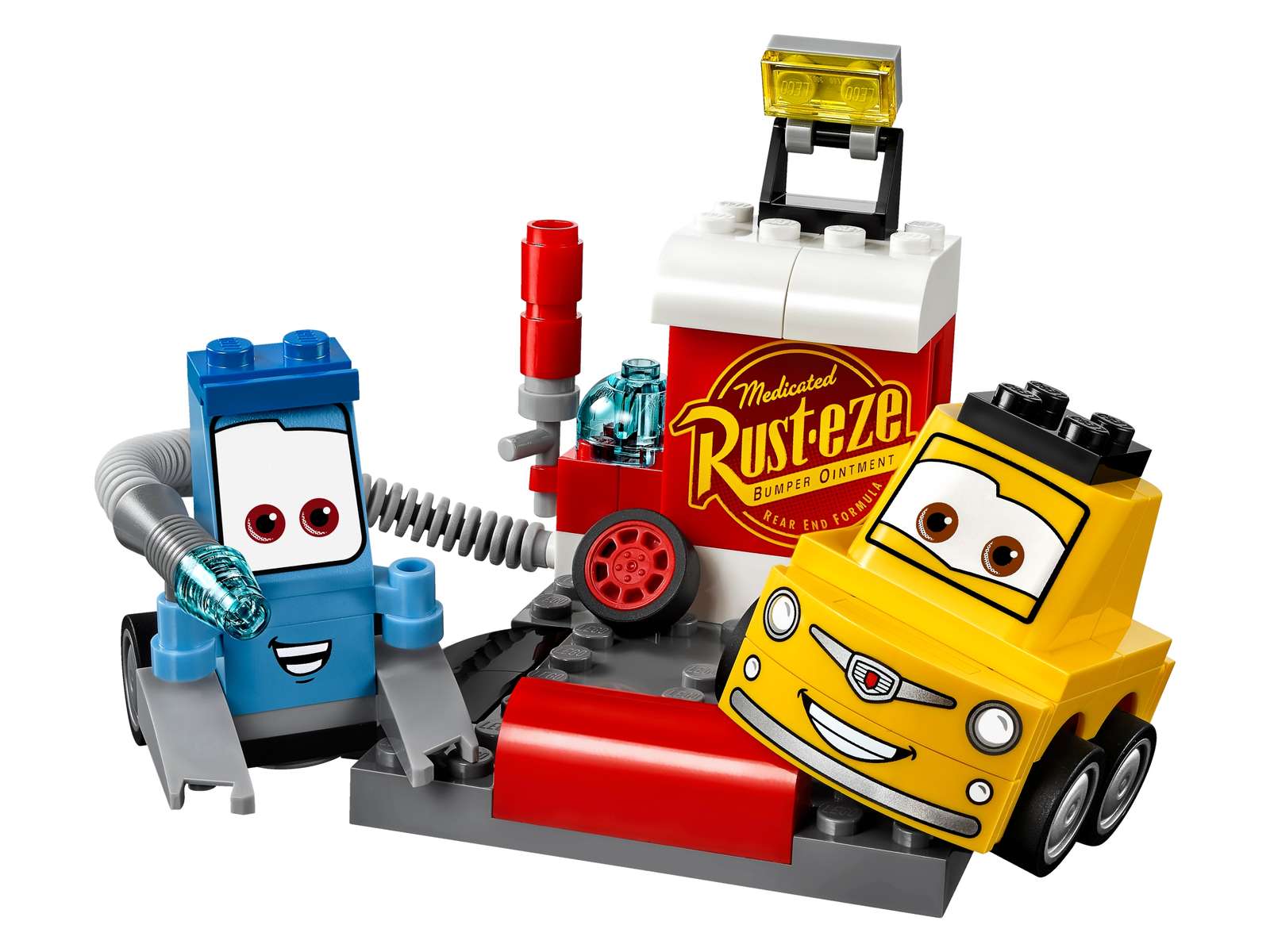 LEGO Juniors Cars 3 Guido and Luigi's Pit Stop Set (10732)