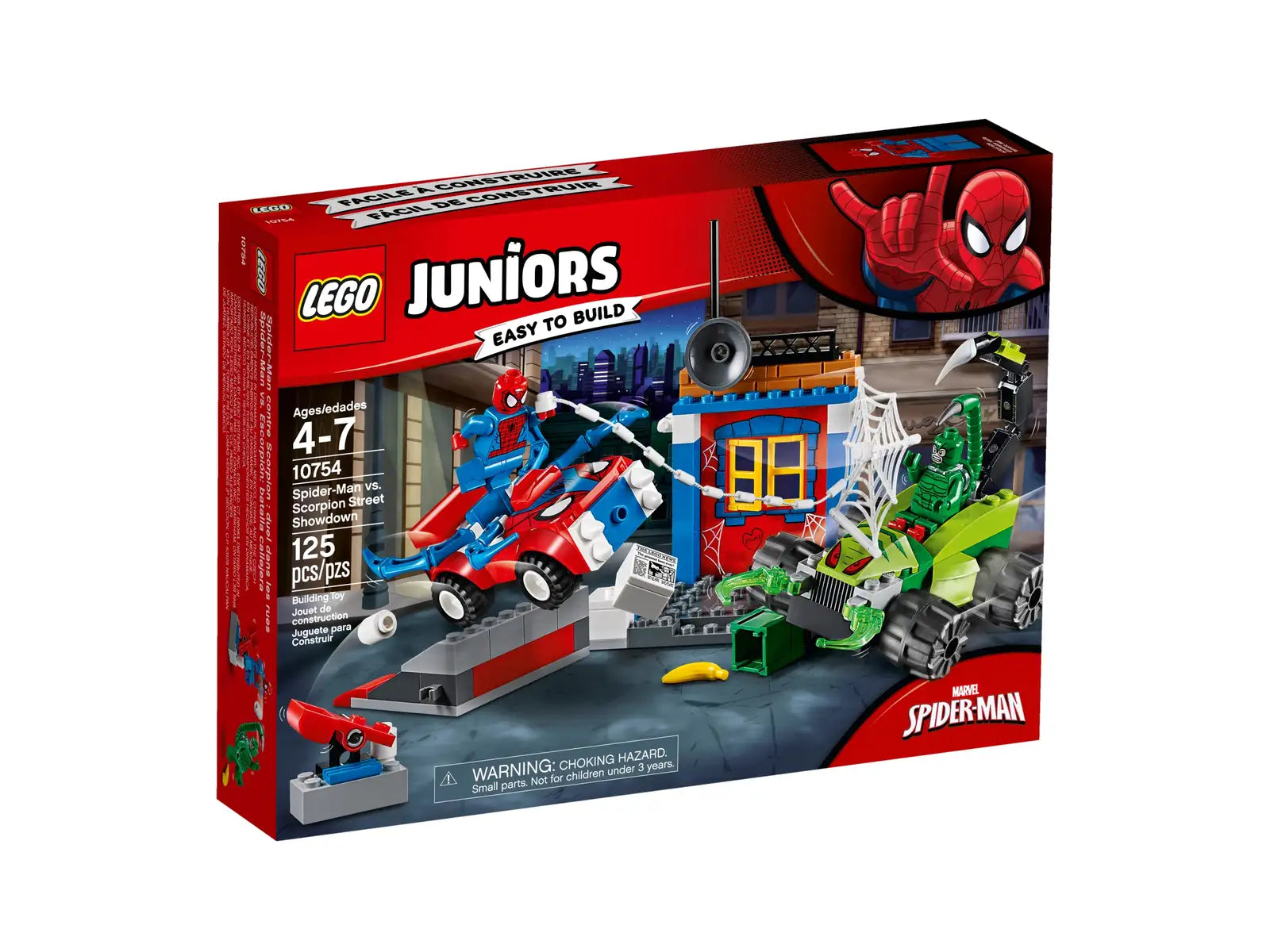 LEGO Marvel Spider-Man vs. Scorpion Street Showdown Set (10754) (2018)