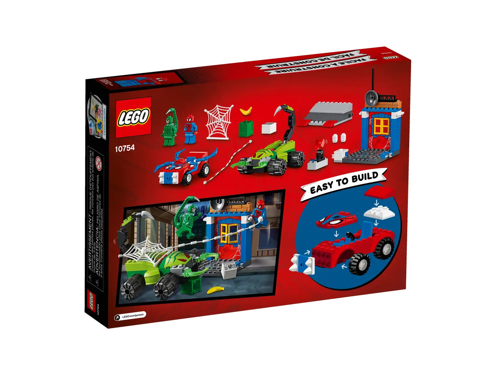 LEGO Marvel Spider-Man vs. Scorpion Street Showdown Set (10754) (2018)