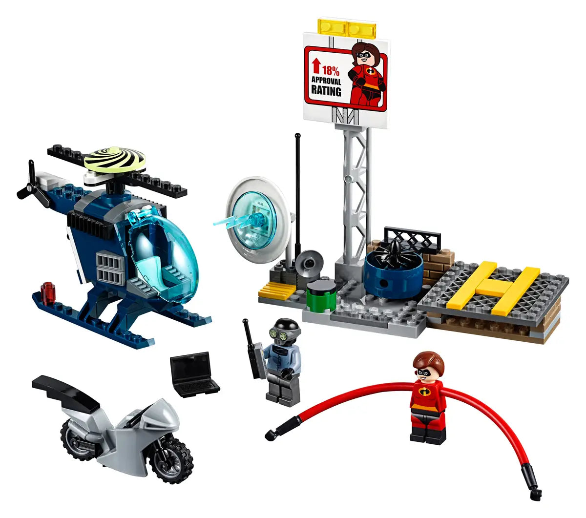 LEGO Disney Incredibles 2 Elastigirl's Rooftop Pursuit Set (10759)