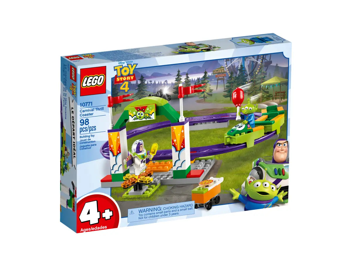LEGO Disney Toy Story 4 Carnival Thrill Coaster Set (10771)