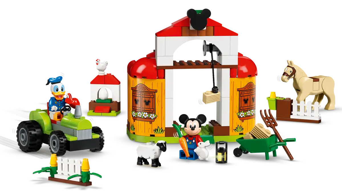 LEGO Disney Mickey Mouse & Donald Duck's Farm Set (10775)