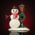 Holiday Snowman Scene