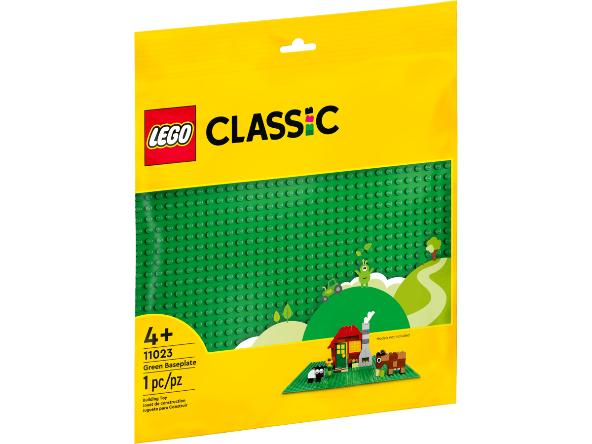 Green LEGO Baseplate - 32 x 32 Studs (11023)