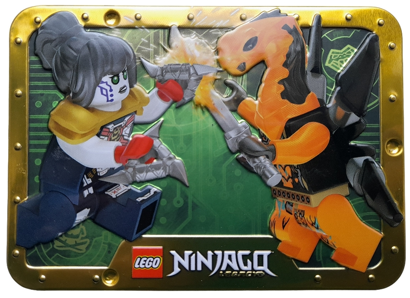 LEGO Ninjago Legacy-Box Pixal vs. Viper Flyer Minifigures (In Metal Box) (112328)