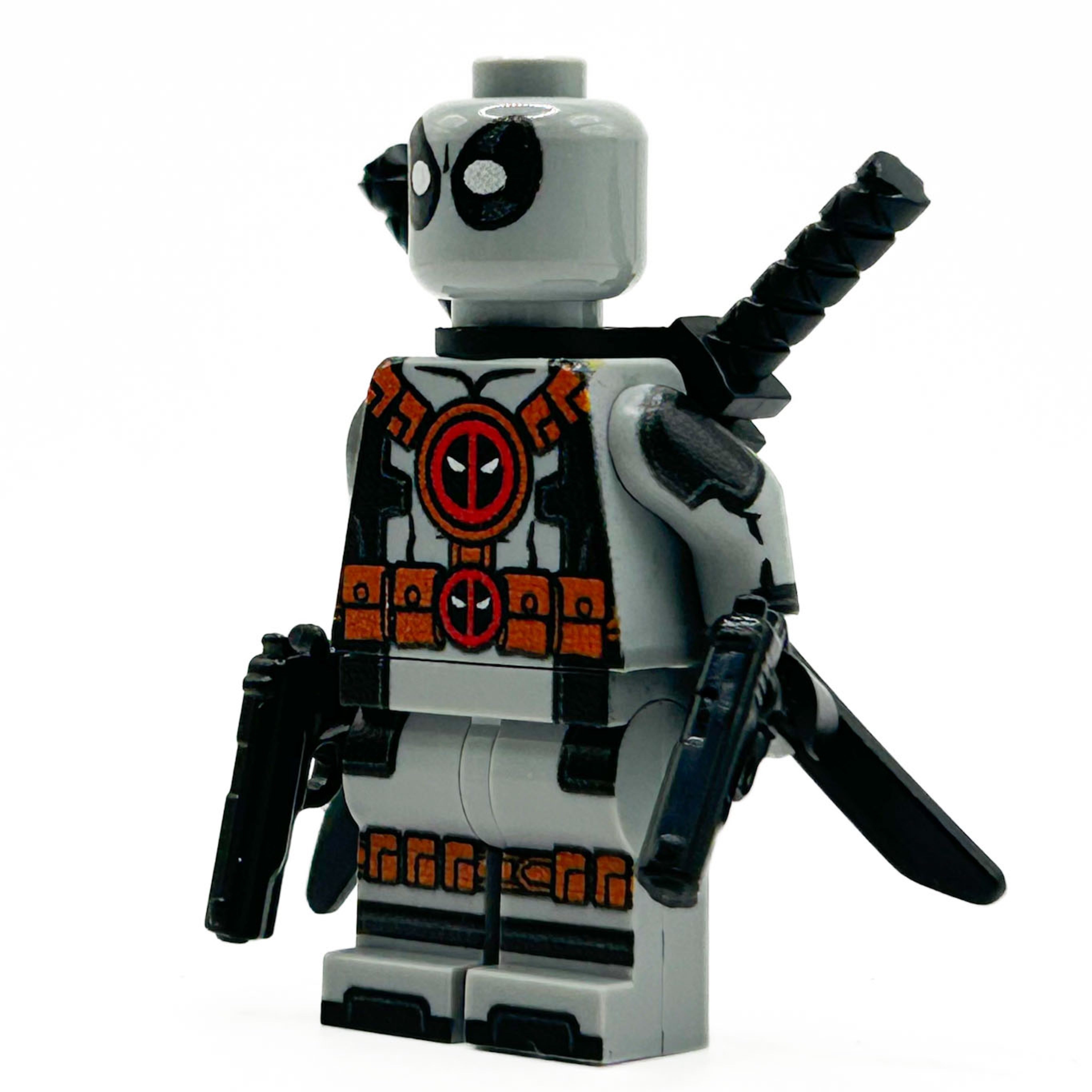 MERC (Grey) Minifig made using LEGO parts