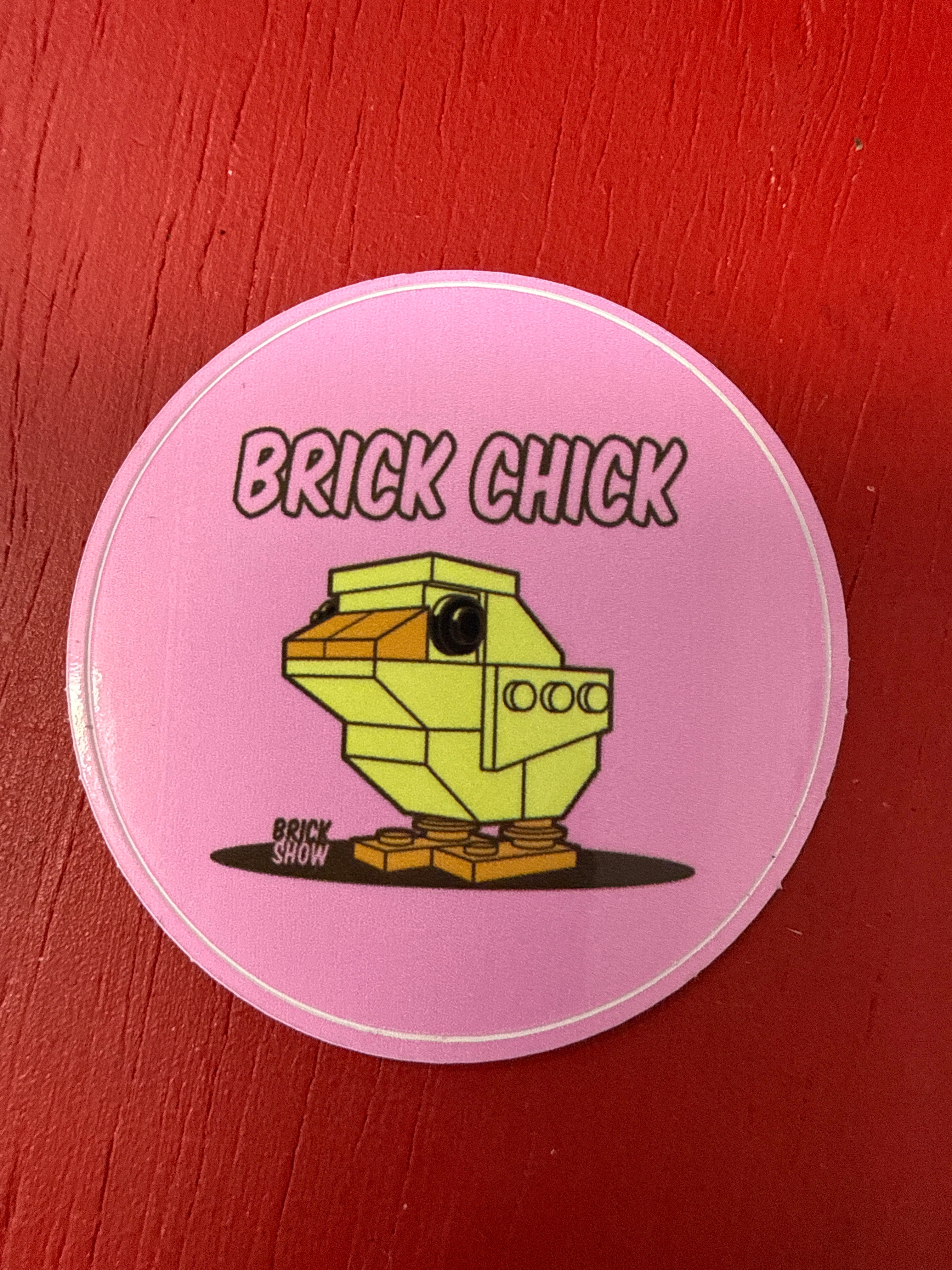 Brick Show Shop Sticker - Brick Chick
