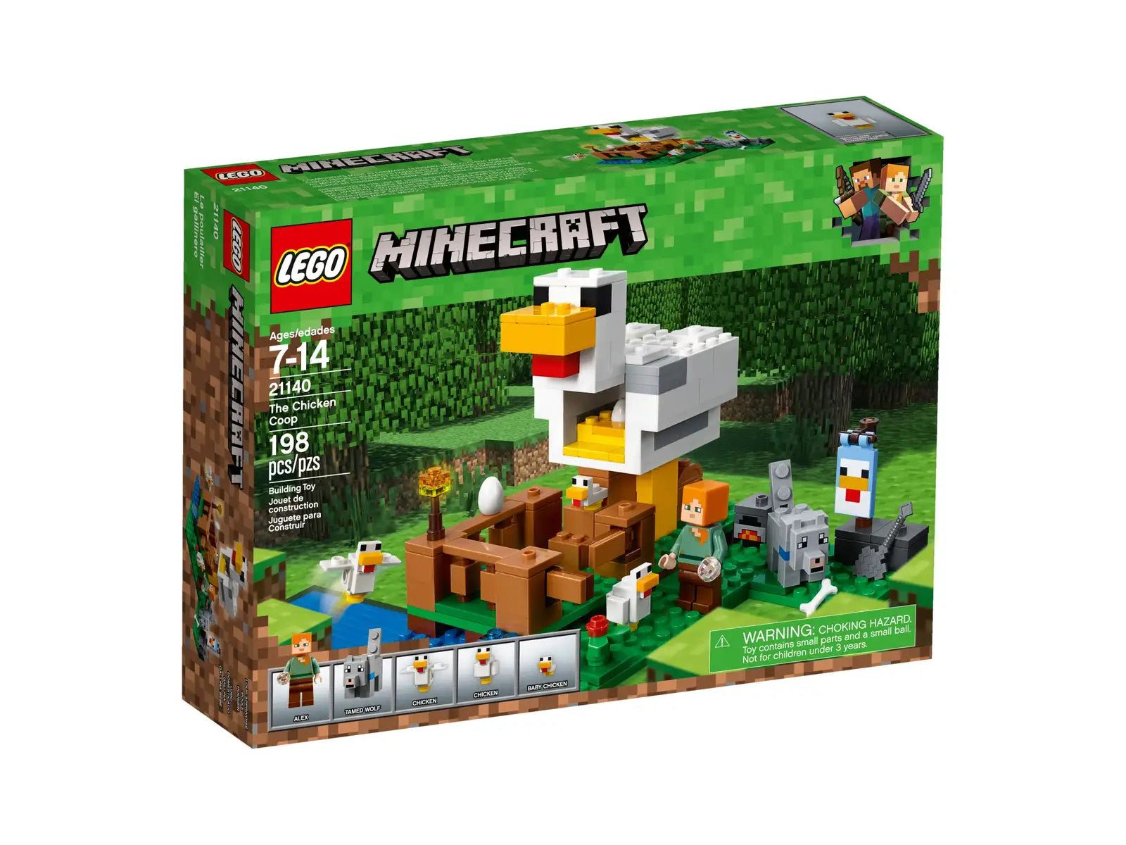 LEGO Minecraft The Chicken Coop Set (21140)