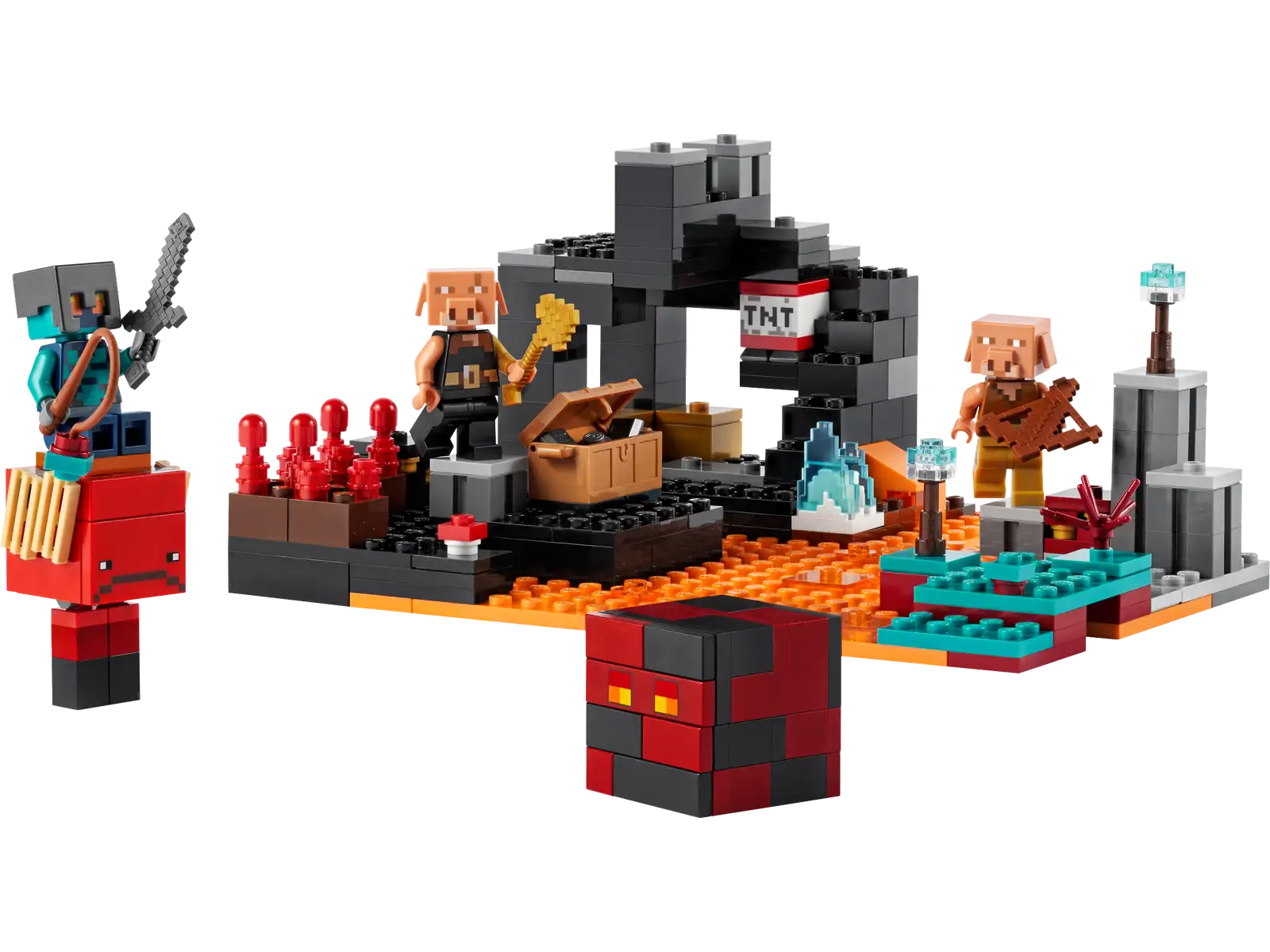 LEGO Minecraft The Nether Bastion Set (21185)