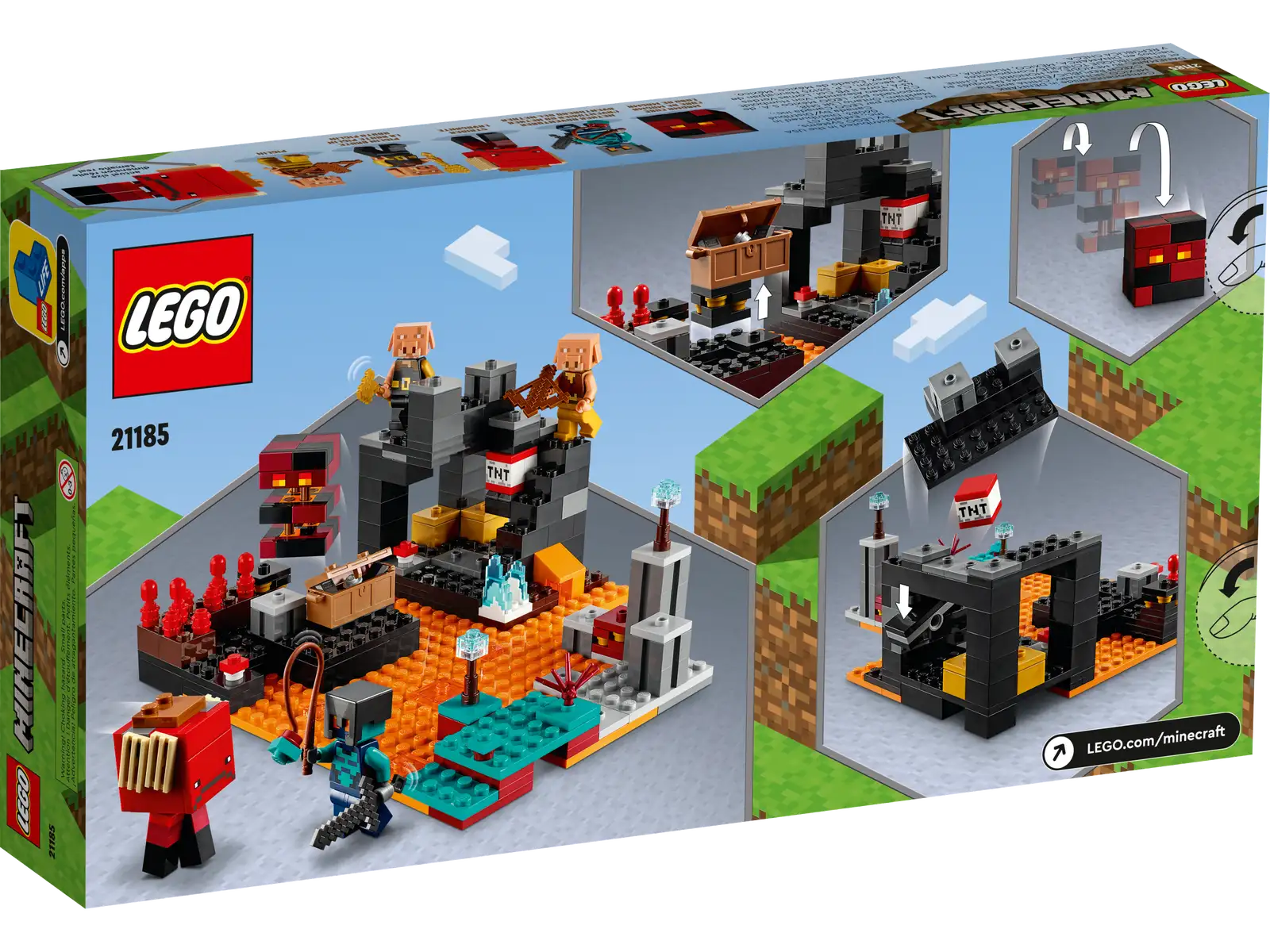 LEGO Minecraft The Nether Bastion Set (21185)