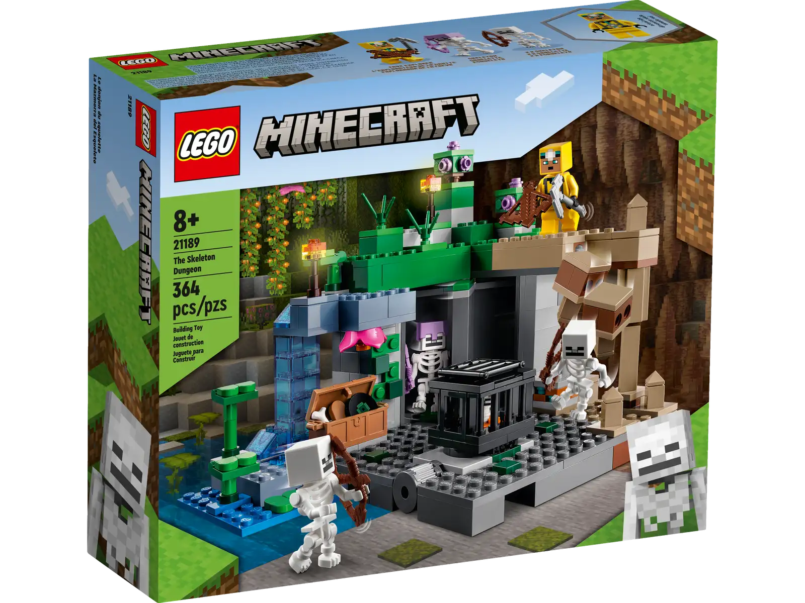 LEGO Minecraft The Skeleton Dungeon Set (21189)
