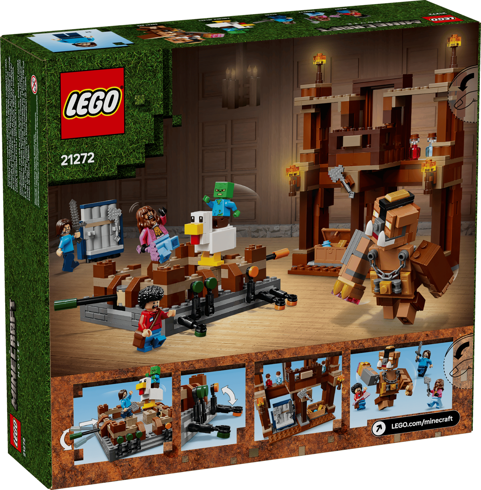 LEGO Minecraft Woodland Mansion Fighting Ring Set (21272)