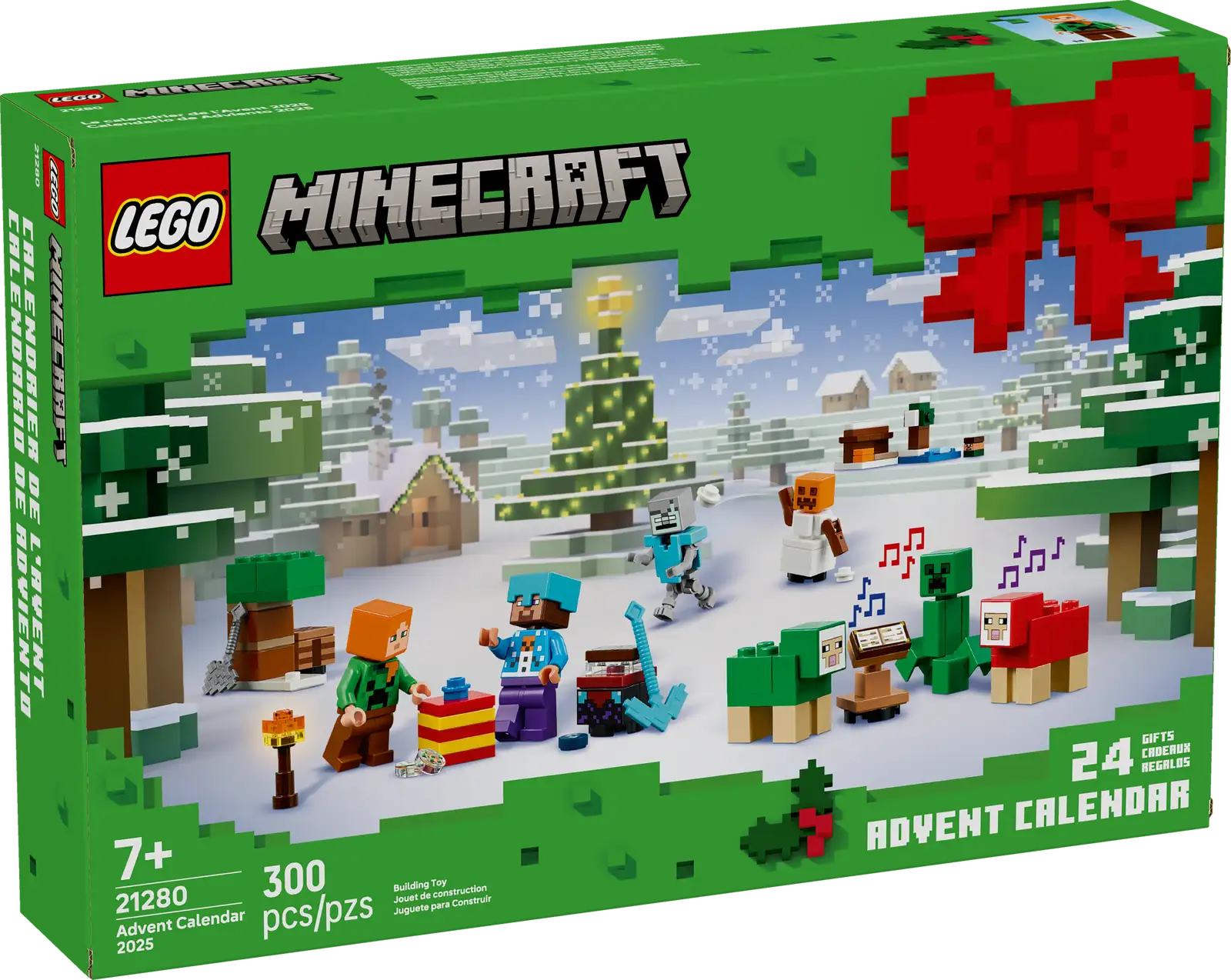 LEGO Minecraft® Advent Calendar 2025 Set (21280)