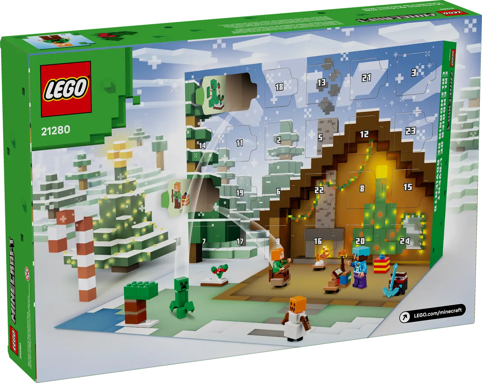 LEGO Minecraft® Advent Calendar 2025 Set (21280)